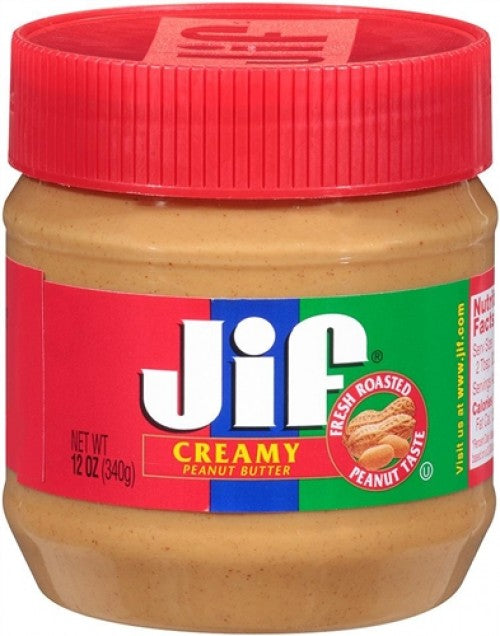 Jif Creamy Peanut Butter 12Oz