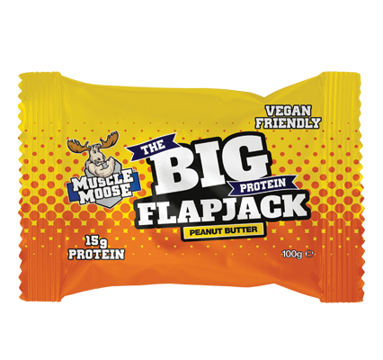 Muscle Moose Peanut Butter Big Protein Flapjack 100Gm