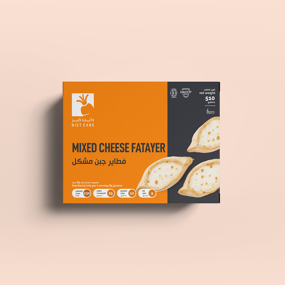 Diet Care Mixed Cheese Fatayer 510Gm
