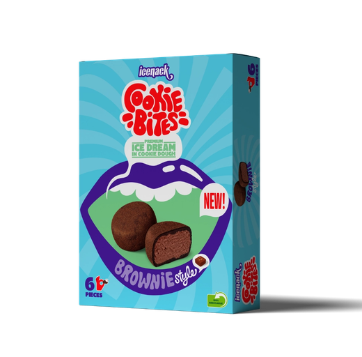 Cookie Bites Brownie Ice Cream Bites 225Ml