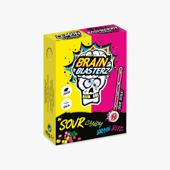 Brain Blasterz Brain Bitz Sour Candy 45Gm