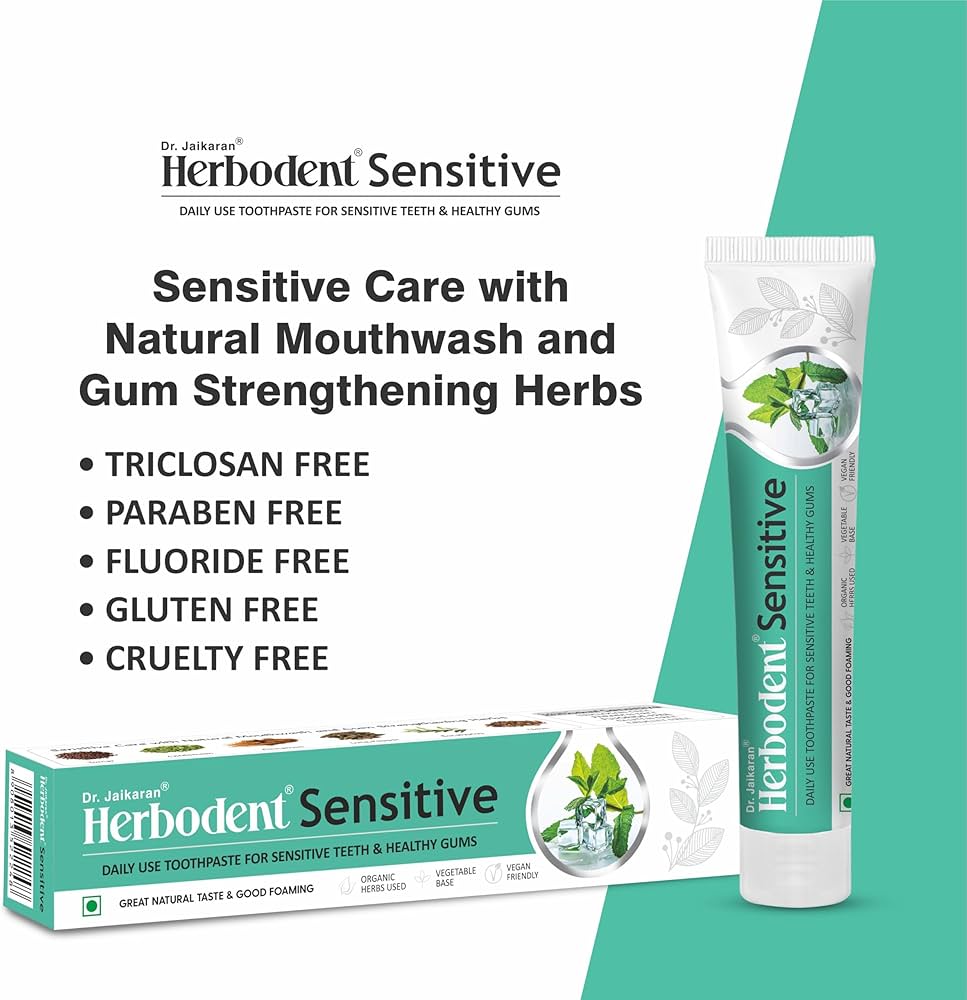 Herbodent Sensitive Toothpaste 100Gm