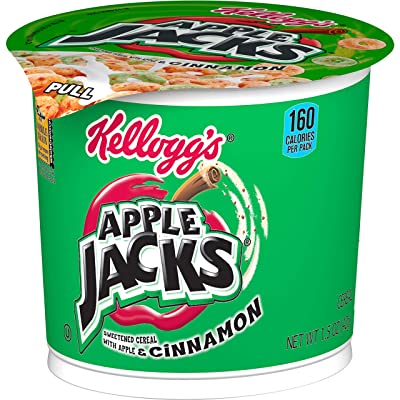 Kelloggs Apple Jack Cereal Cup 1.5Oz