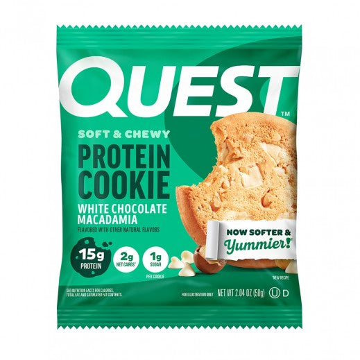 Quest White Chocolate Macadamia Cookies 58Gm
