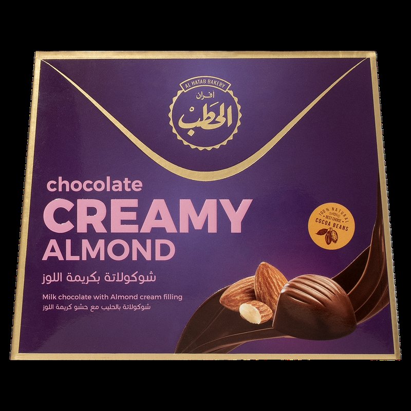 Al Hatab Bakery Creamy Almond Chocolate 200Gm