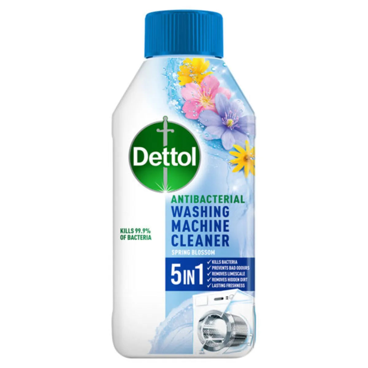 Dettol Spring Blossom Washing Machine Cleaner 250Ml