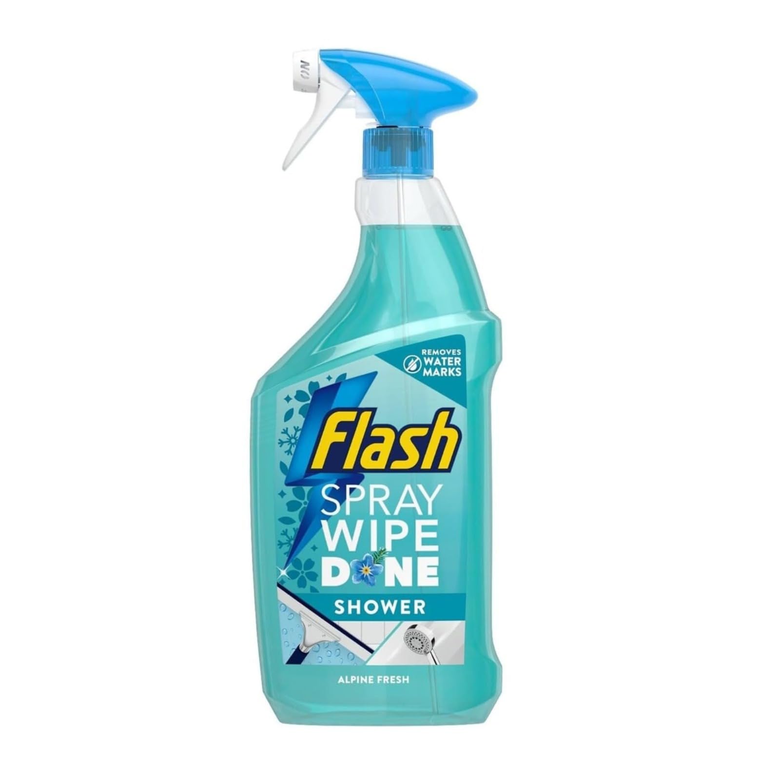 Flash Spray Wipe Done Alpine Shower 800Ml