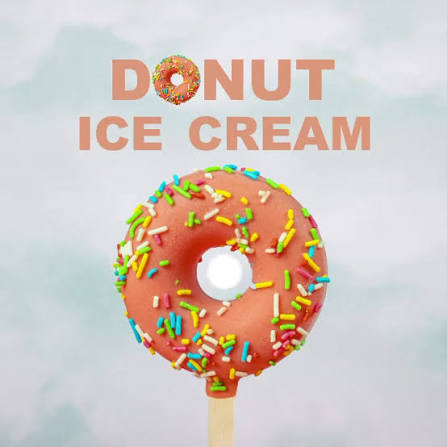 Anna Anna Donut Ice Cream Stick 1Pc