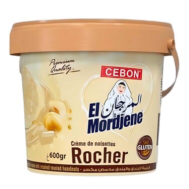 Almorjan Hazelnuts Rocher Cream 600Gm