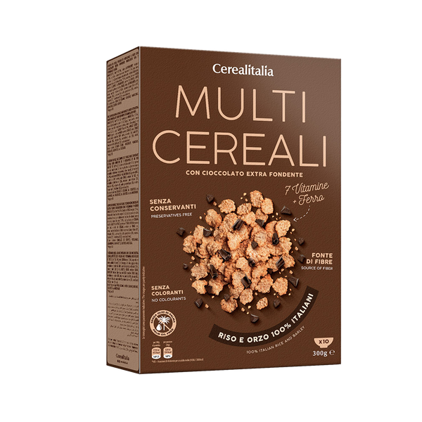 Cerealitalia Chocolate Multi Cereali 300Gm
