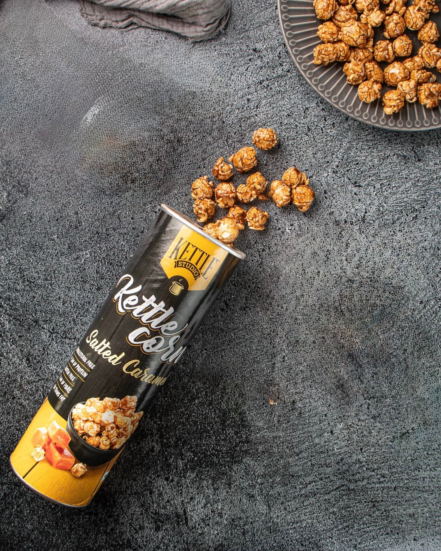 Kettle Studio Salted Caramel Kettle Popcorn 125Gm