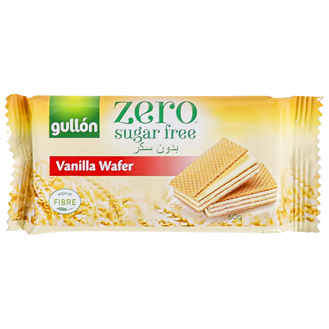Gullon Zero Vanilla Wafer 60Gm