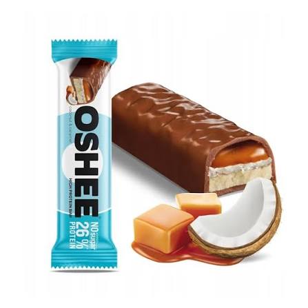 Oshee Coconut & Caramel High Protein Bar 48Gm