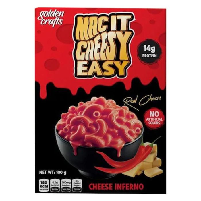 Golden Crafts Cheese Inferno Mac It Cheesy Easy 100Gm