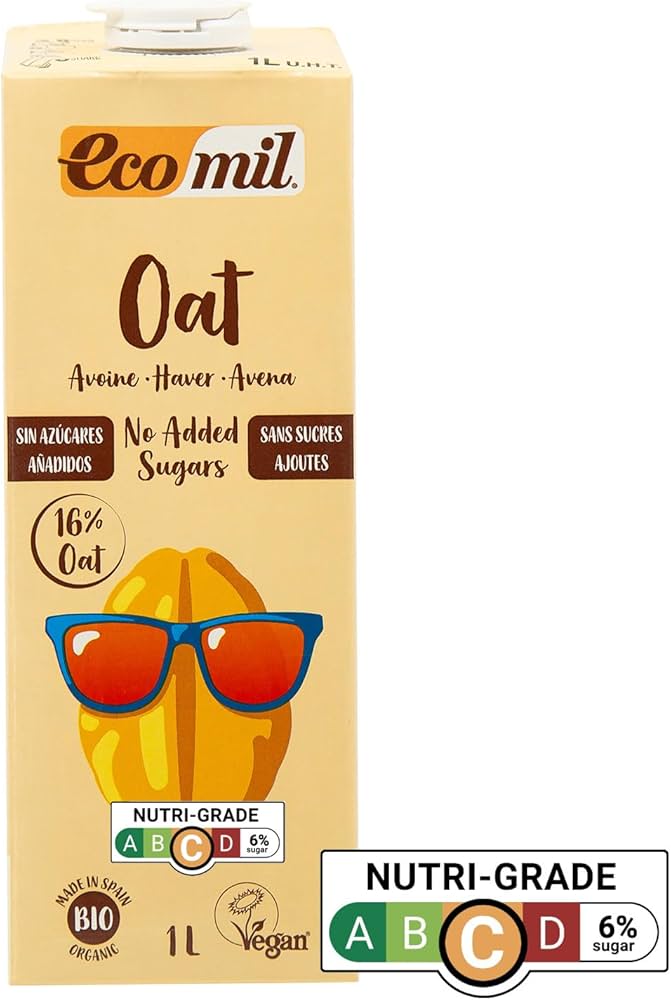 Ecomil No Added Sugar Oat Drink 1Ltr