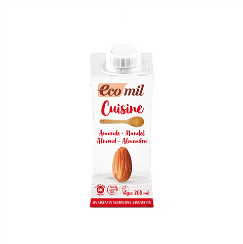 Ecomil Sugar Free Cuisine Almond 200Ml