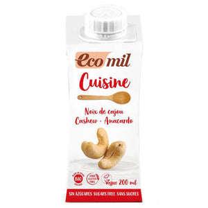 Ecomil Organic Cashew Cooking Creme 200ml