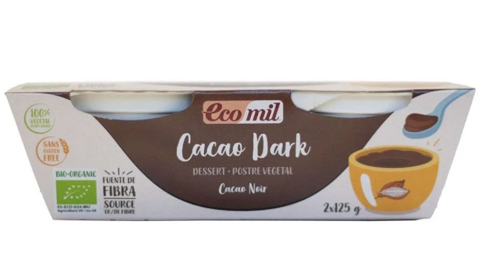 Ecomil Dark Dessert Cacao 250Gm. 2*125Gm