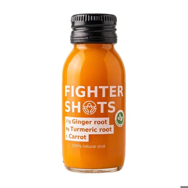 Fighter Shots Ginger Turmeric Carrot Shot 60Ml