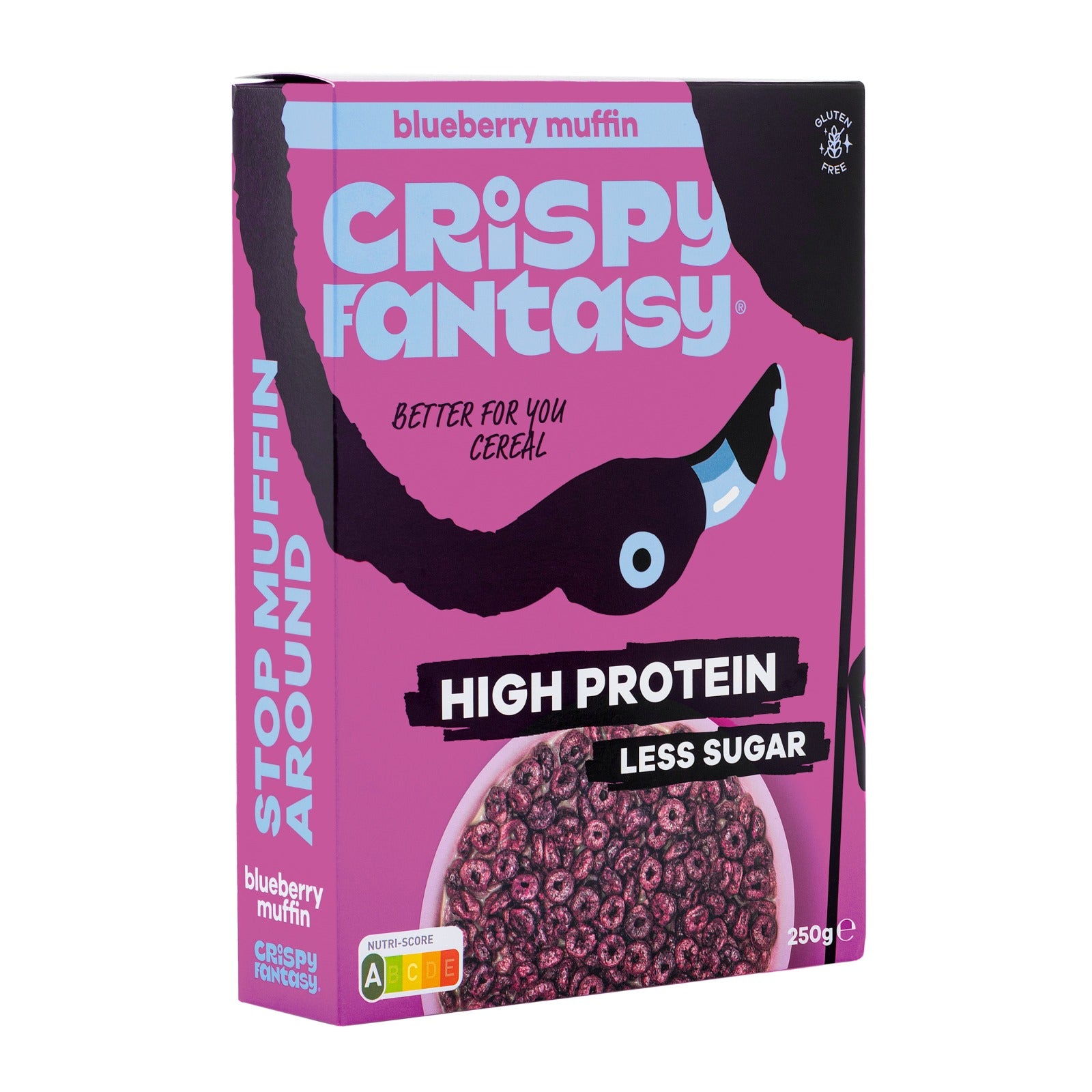 Crispy Fantasy Bluberry Muffin High Protein Cereal 250Gm