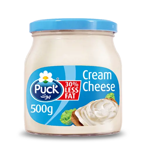 Puck 30% Less Fat Cream Cheese Spread 500Gm