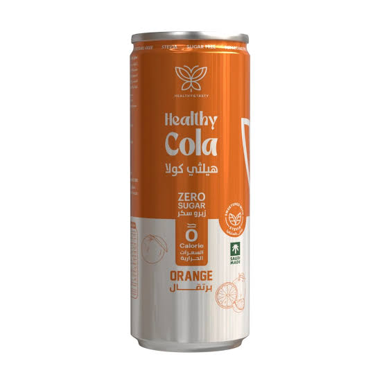 Healthy And Tasty Orange Zero Healthy Cola 250Ml