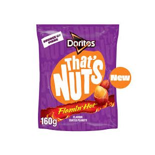 Doritos That’S Nuts Flamin Hot Coated Peanuts 160Gm