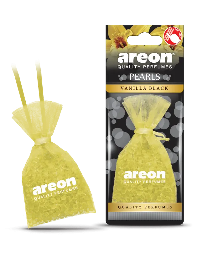 Areon Vanilla Black Abp14 Car Airfreshner 1Pc