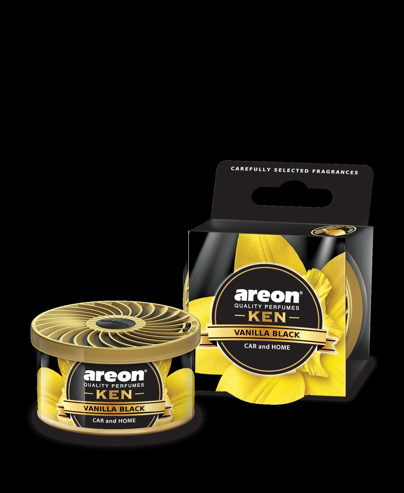 Areon Vanilla Black Ak31 Car Airfreshner Can 1Pc