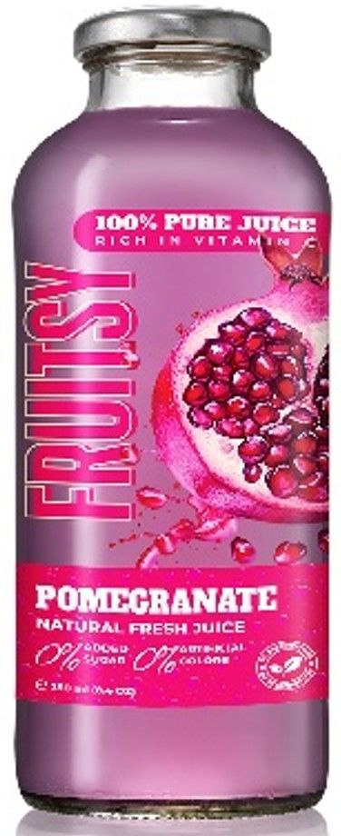 Fruitsy Pomegranate 100% Pure Juice 250Ml