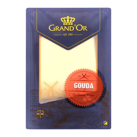 Grand Or Gouda Cheese 48% Wedge 250Gm