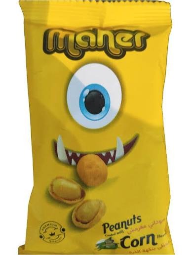 Maher Corn Crunchy Peanuts 30Gm