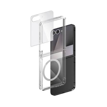 Smartix Samsung Flip 7 Black Ultraguard Magnetic Colour Case 1Pc