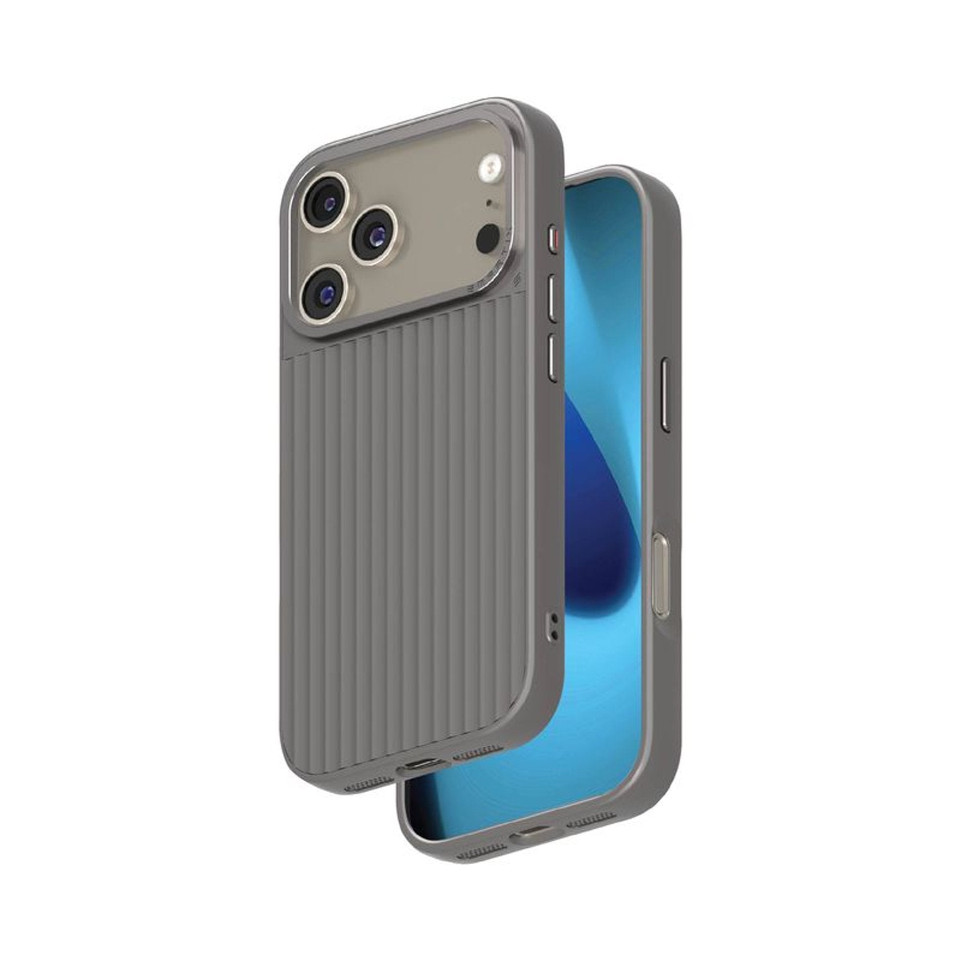 Smartix Iphone 17 Pro Max Titanium Gray Ultraguard Silicone Magnetic Case 1Pc