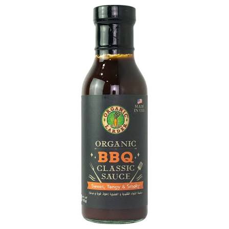 Organic Larder Classic Bbq Sauce 400Gm