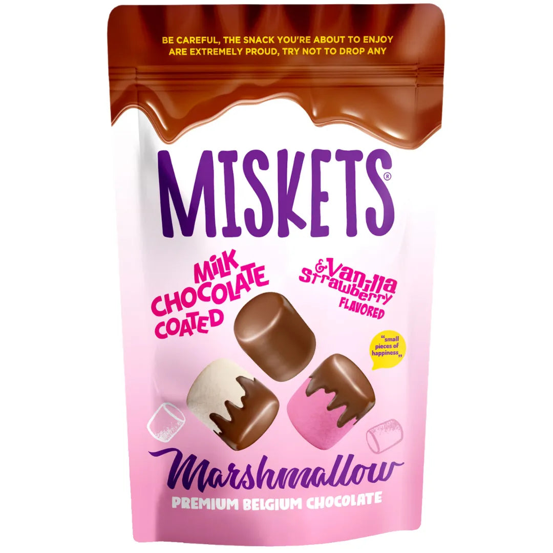 Bonjuks Milk Chocolate Filled Marshmallow 50Gm
