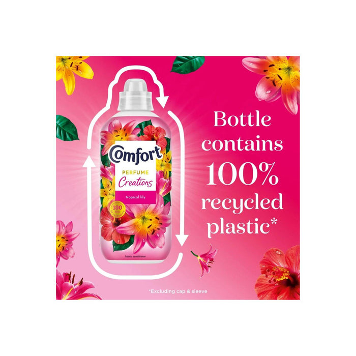 Comfort Tropical Lily Fabric Conditioner 26 Washes 780Ml