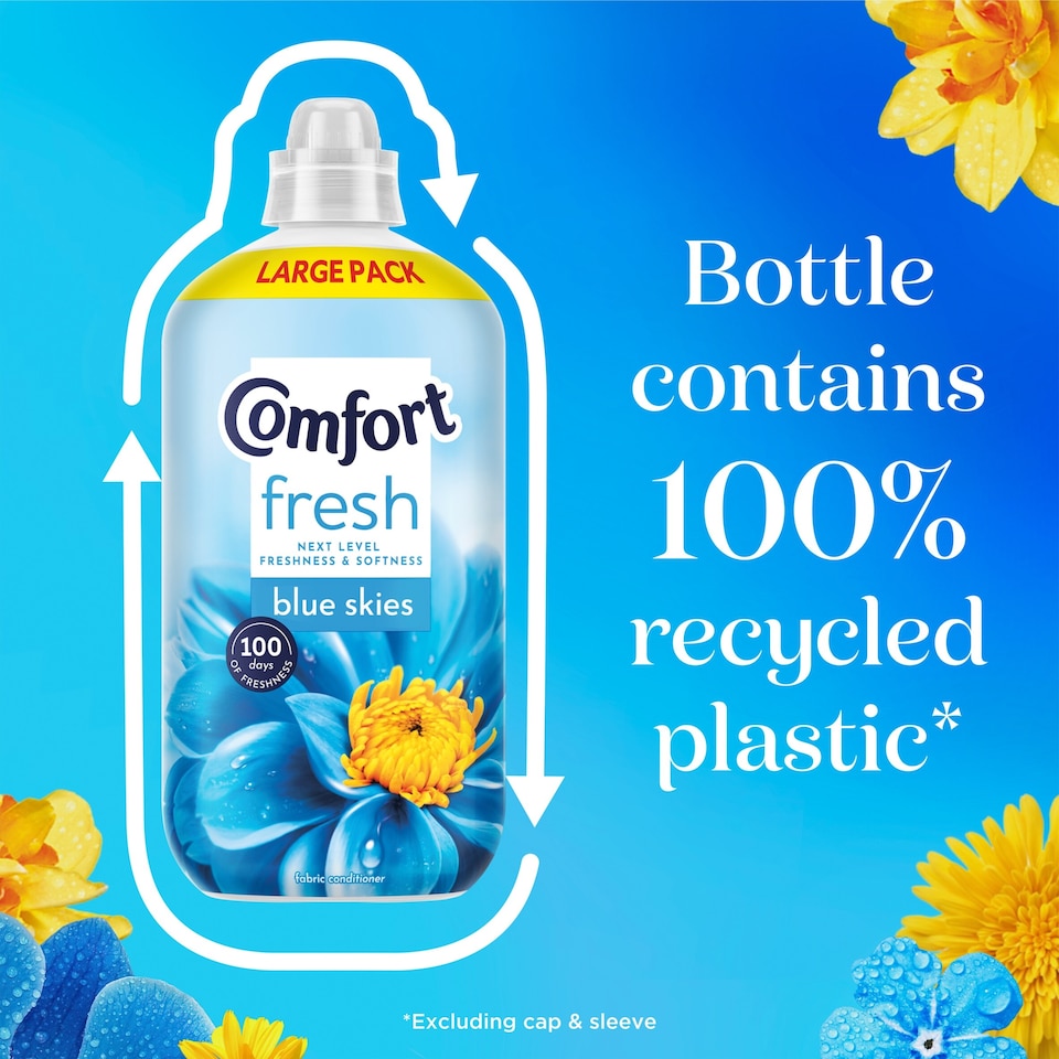 Comfort Blue Skies Fresh Fabric Conditioner 930Ml