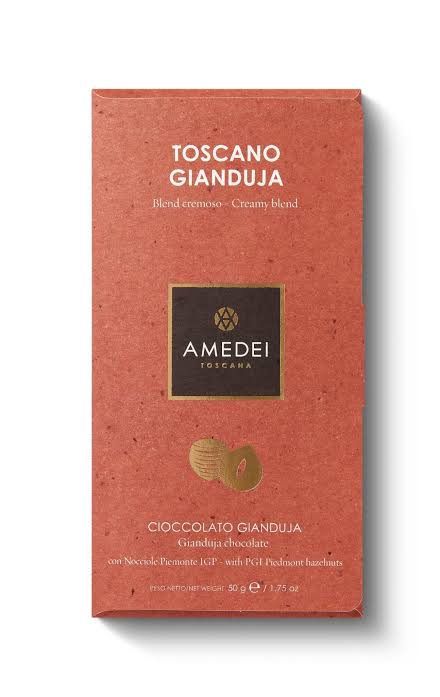 Amedei Toscano Brown Gianduja Chocolate 50Gm