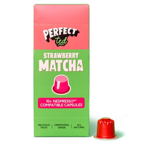 Perfect Ted Match 10P Strawberry Nespresso Capsules 50Gm