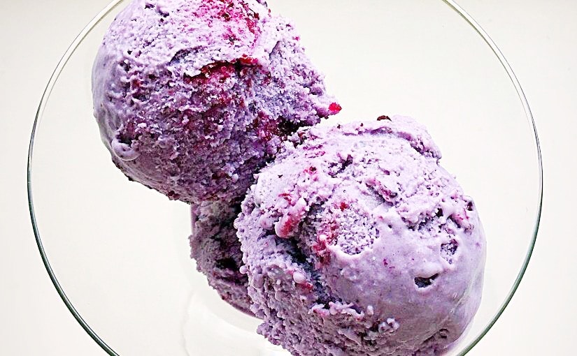 The Original Blueberry 3D Flower Ice Cream 1Pc