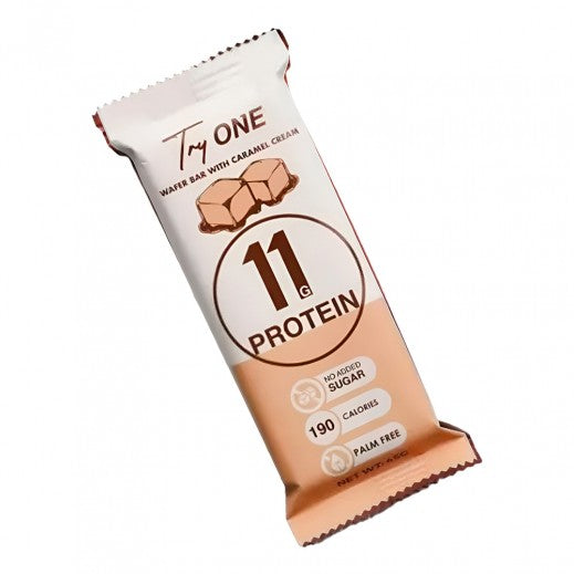 Try One Hazelnut Cream Protein Wafer Bar 45Gm