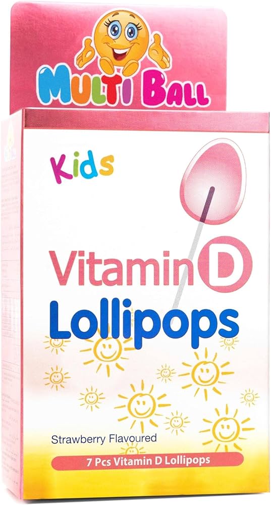 Multiball Vitamin D Kids Lollipos 1Pc