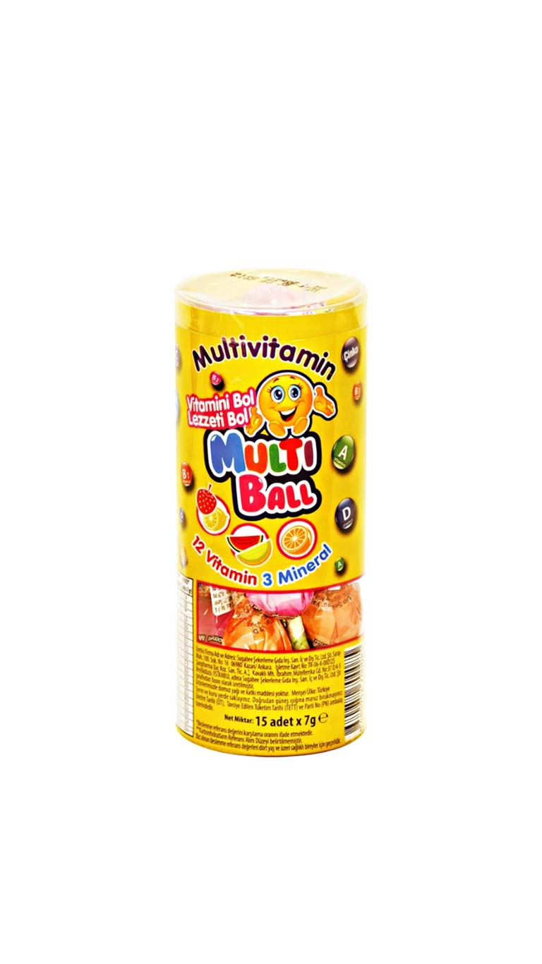 Multiball Full Of Vitamin Multivitamin 1Pc