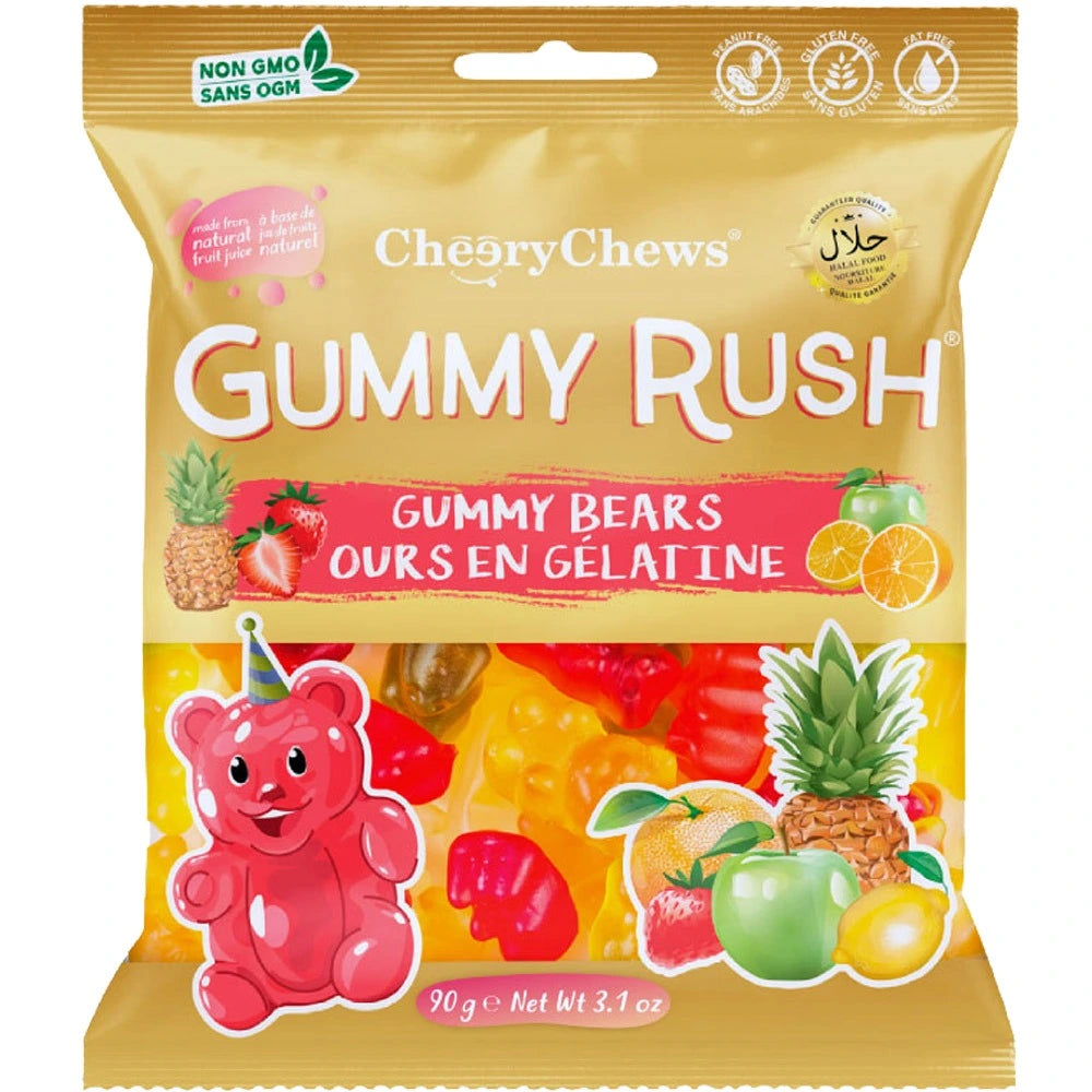 Gummy Rush Gummy Bears 90Gm
