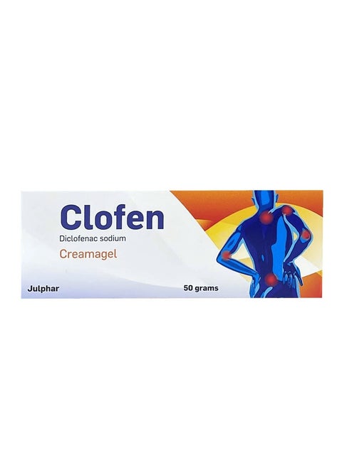 Clofen Creamagel 1% 50Gm