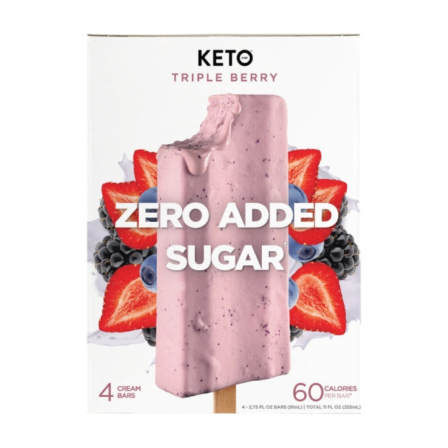 Keto Triple Berry Ice Cream 325Ml
