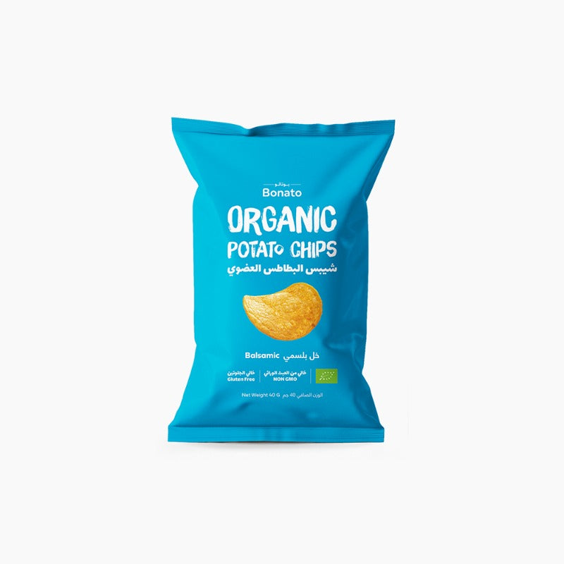 Bonato Sea Salt Organic Potato Chips 40Gm