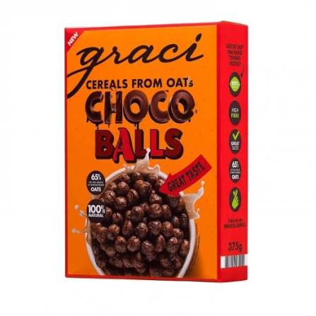 Graci Choco Balls Cereal 375Gm