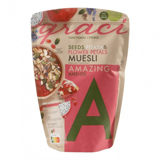 Graci Seeds, Pitaya And Petals Amazing Muesli 400Gm